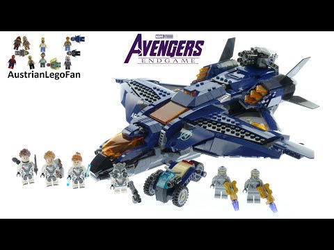 Lego Avengers Endgame 76126 Avengers Ultimate Quinjet Speed Build