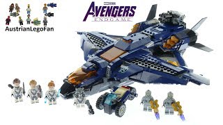 Lego Avengers Avengers Ultimate Quinjet Speed - YouTube