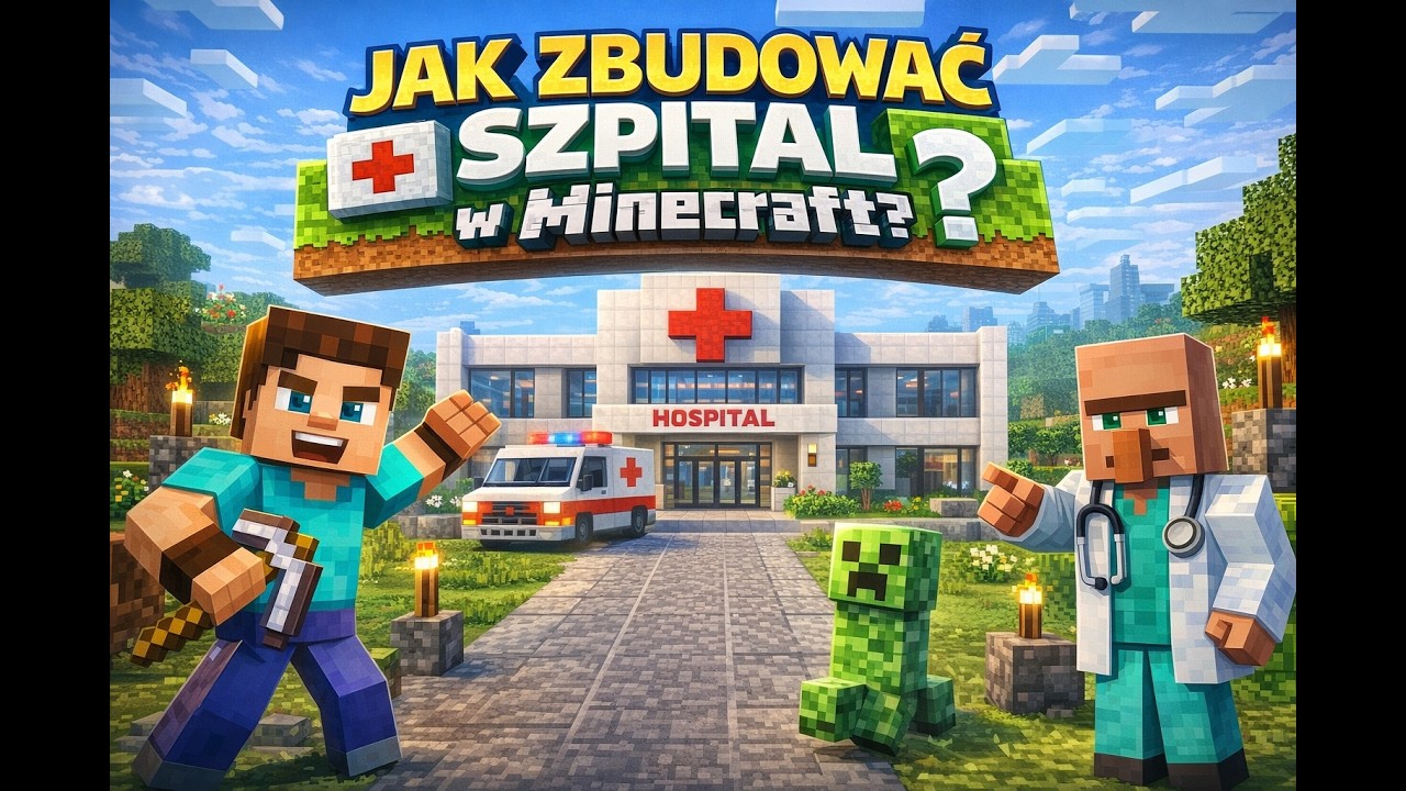 Jak zbudować szpital w Minecraft Bedrock?