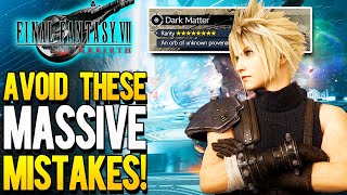 Final Fantasy 7 Rebirth  15 Huge Mistakes That Will Ruin Your Game (FF7 Rebirth Tips & Tricks)