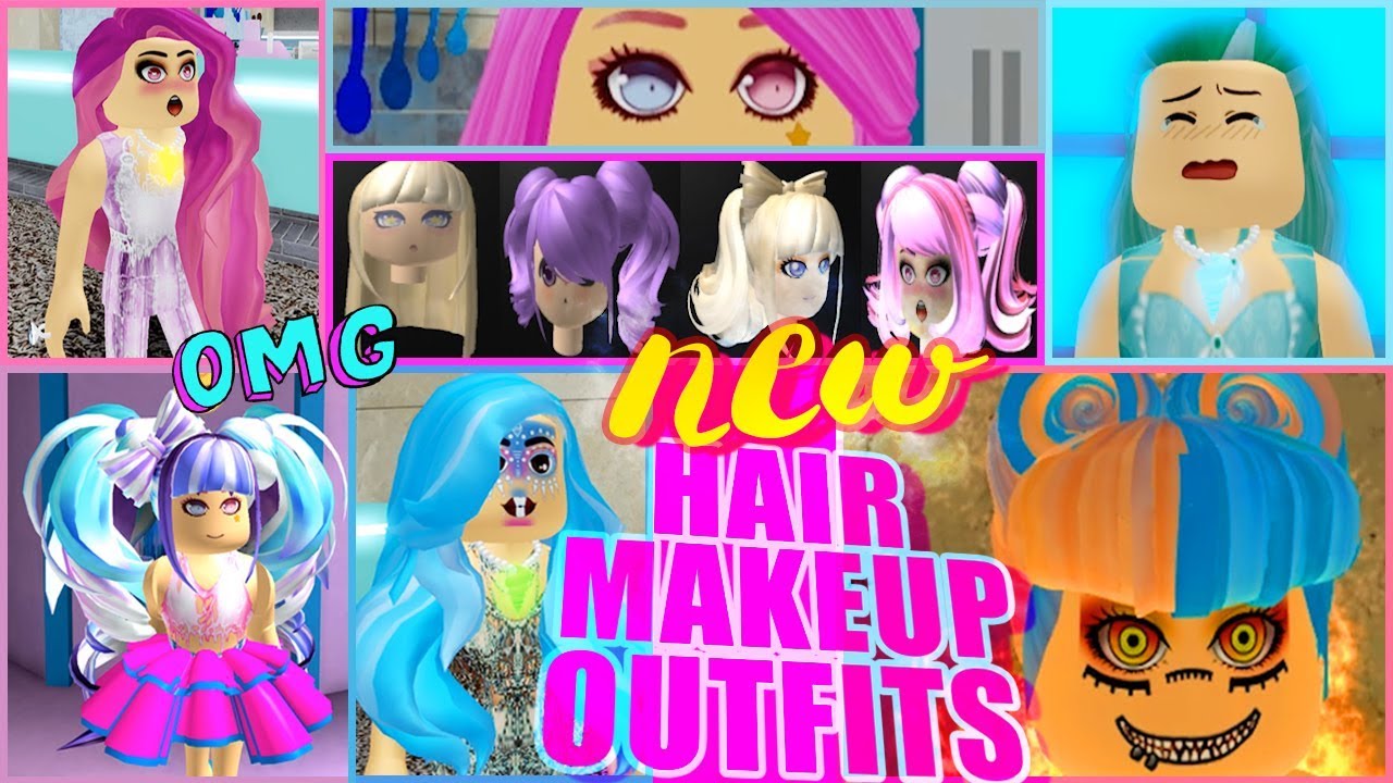 ALL THE NEW HAIR STYLES, COLORS, MAKE-UP & OUTFITS in Royale High! HUGE ...