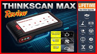 thinkscan max odb2 scan tool by thinkcar automotive all system scanner & 28 reset functions