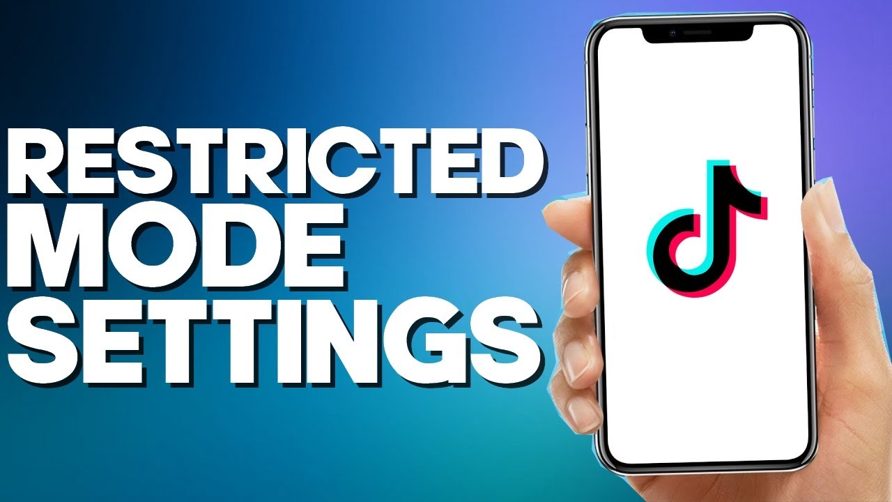 How to Turn on restricted Mode on TikTok Mobile - YouTube