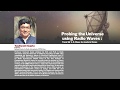 Probing the universe using radio waves  from sir jc bose to modern times by yashwant gupta qa