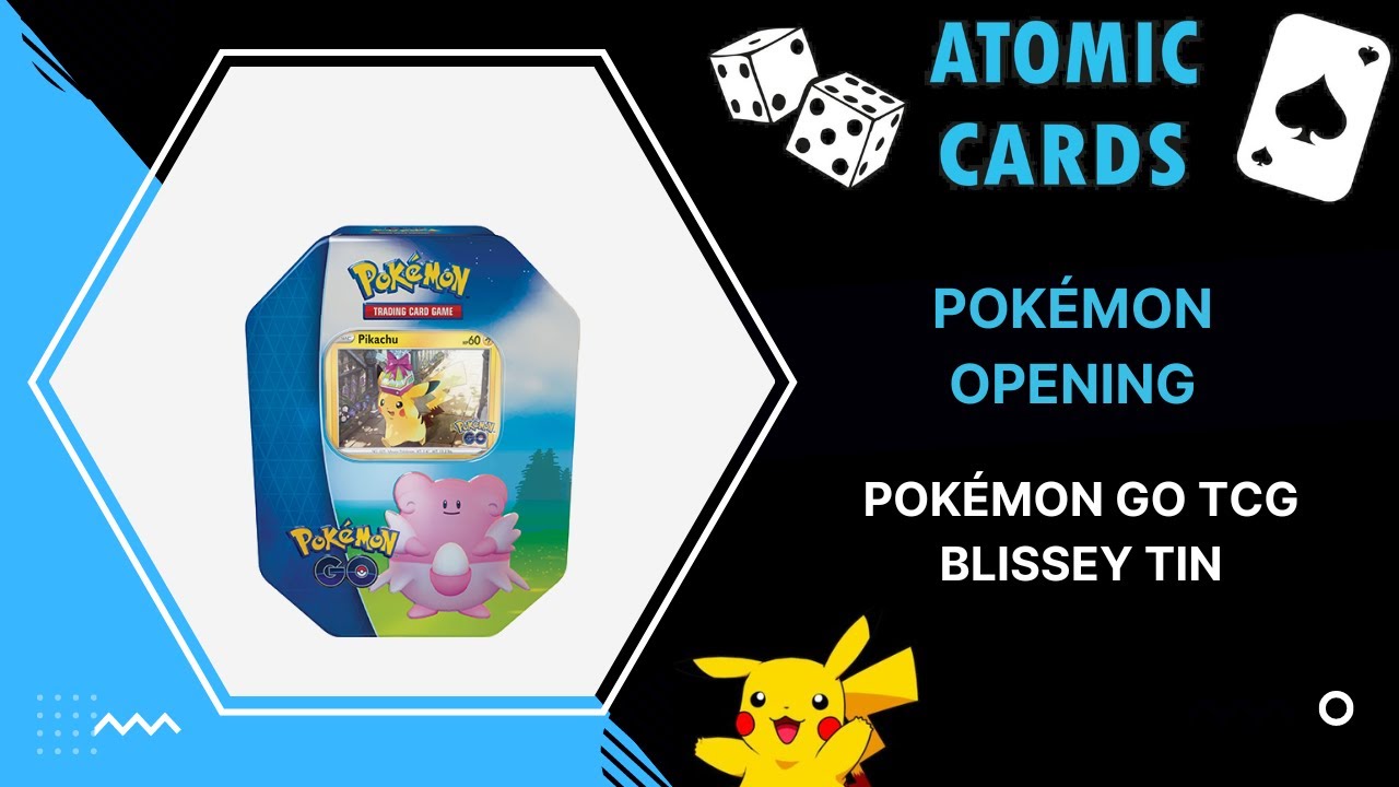 Pokémon Opening - Pokémon Go TCG Blissey Tin - YouTube