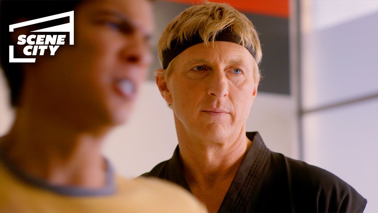 Cobra Kai: Miguel's First Karate Lesson (William Zabka, Xolo Maridueña)