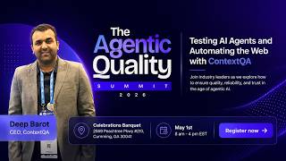 How to Test AI Agents for Production by Deep Barot | The Agentic Quality Summit Atlanta 2026