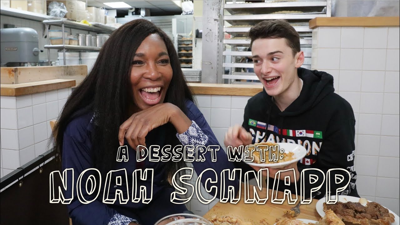 Ной Шнапп рассказал мне о сериале «Очень странные дела» | Десерт с Венерой Уильямс