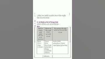 Class 6 English Chapter 1 The Rainbow