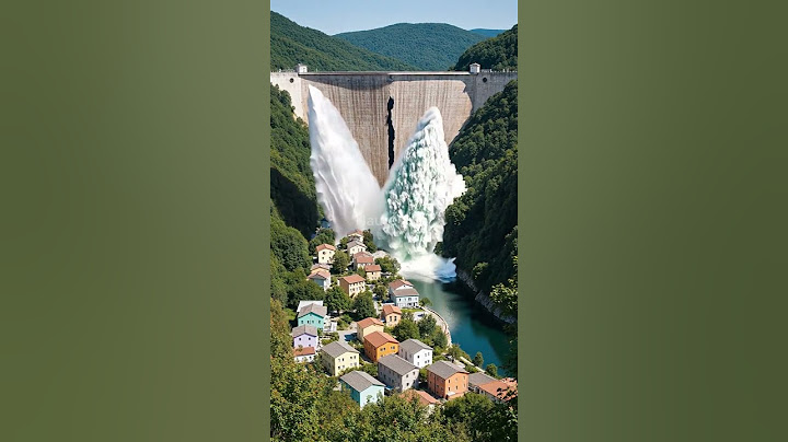 💥🌊 Katastrofa spowodowana pęknięciem tamy: miasto zmyte z powierzchni ziemi! 😱