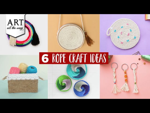 210 Best Rope Crafts ideas  rope crafts, crafts, rope projects