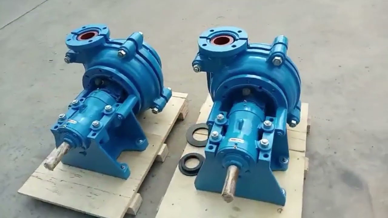 China warman AH/HH/M Rubber Liner Centrifugal Wear-Resistant Slurry Pump for Mining