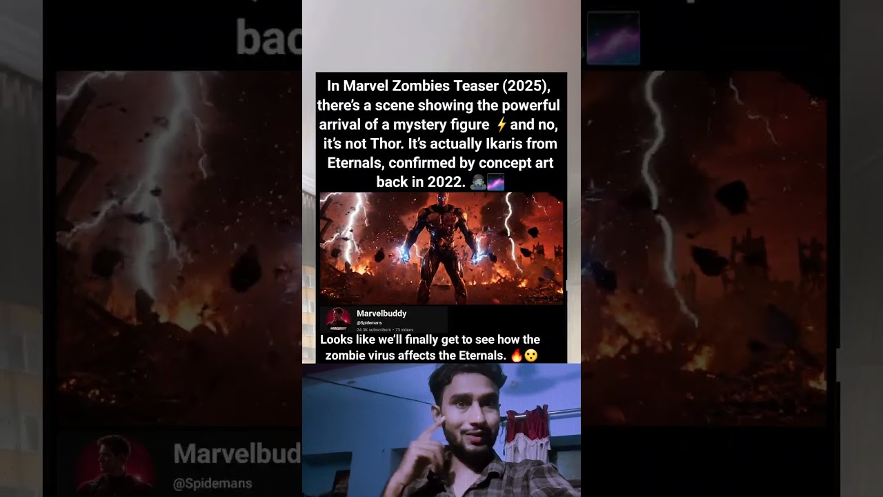 Marvel Zombies (2025) | Zombie Ikaris Reveal 🔥🧟