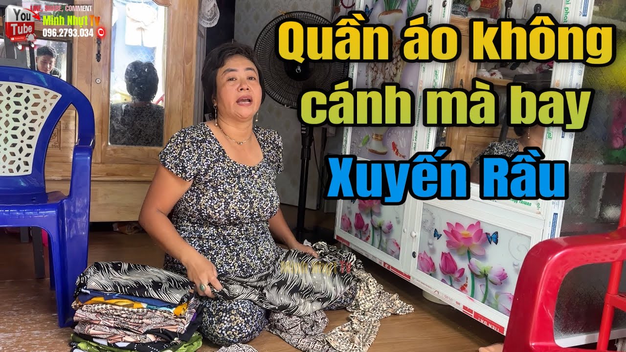 Chi Xuyến Phát Rầu Khi Quần Áo Trong Nhà Không Cánh Mac Bay | Minh Nhựt Tv