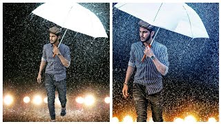 PicsArt Monsoon season / Rainy day photo editing tutorial picsart // step by step...