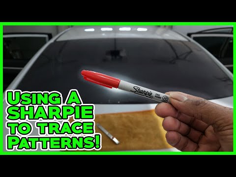 Using a SHARPIE When Tinting Back Windows!