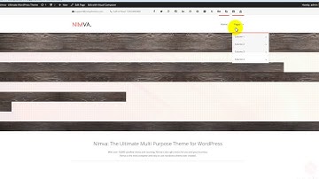 4. Creating the MegaMenu in Nimva - Narrated Tutorial