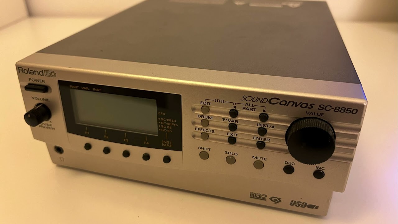 Sound Blaster Demo "Fantasy"... on Rolands