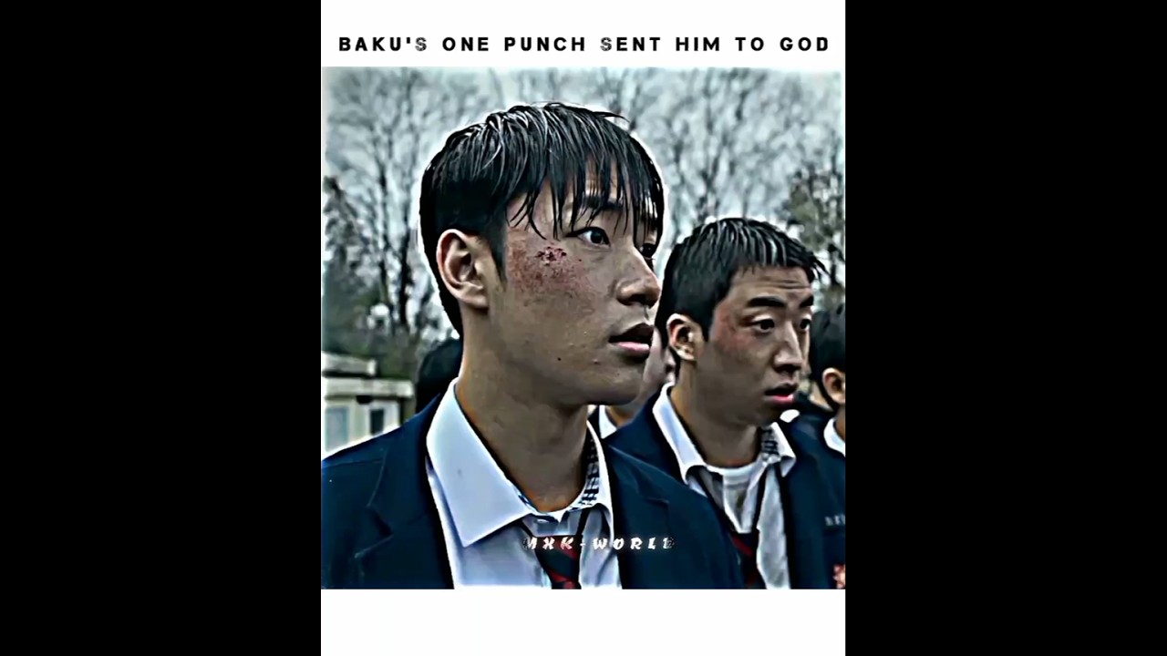 Baku's One Punch Sent Him To God 🕊️💀 | Weak Hero Class 2 Edit 
