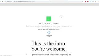 Convert to LInk an Element Inside the Classic Featured Box Cornerstone (Pro Builder) Element