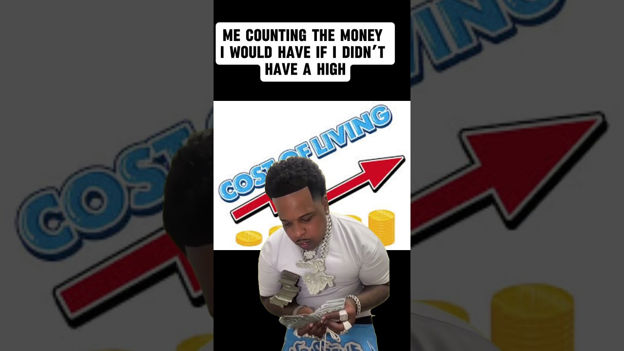 Counting The Money I Would Have If I Didn’t Have A High Cost Of Living #fypシ #costofliving #cost
