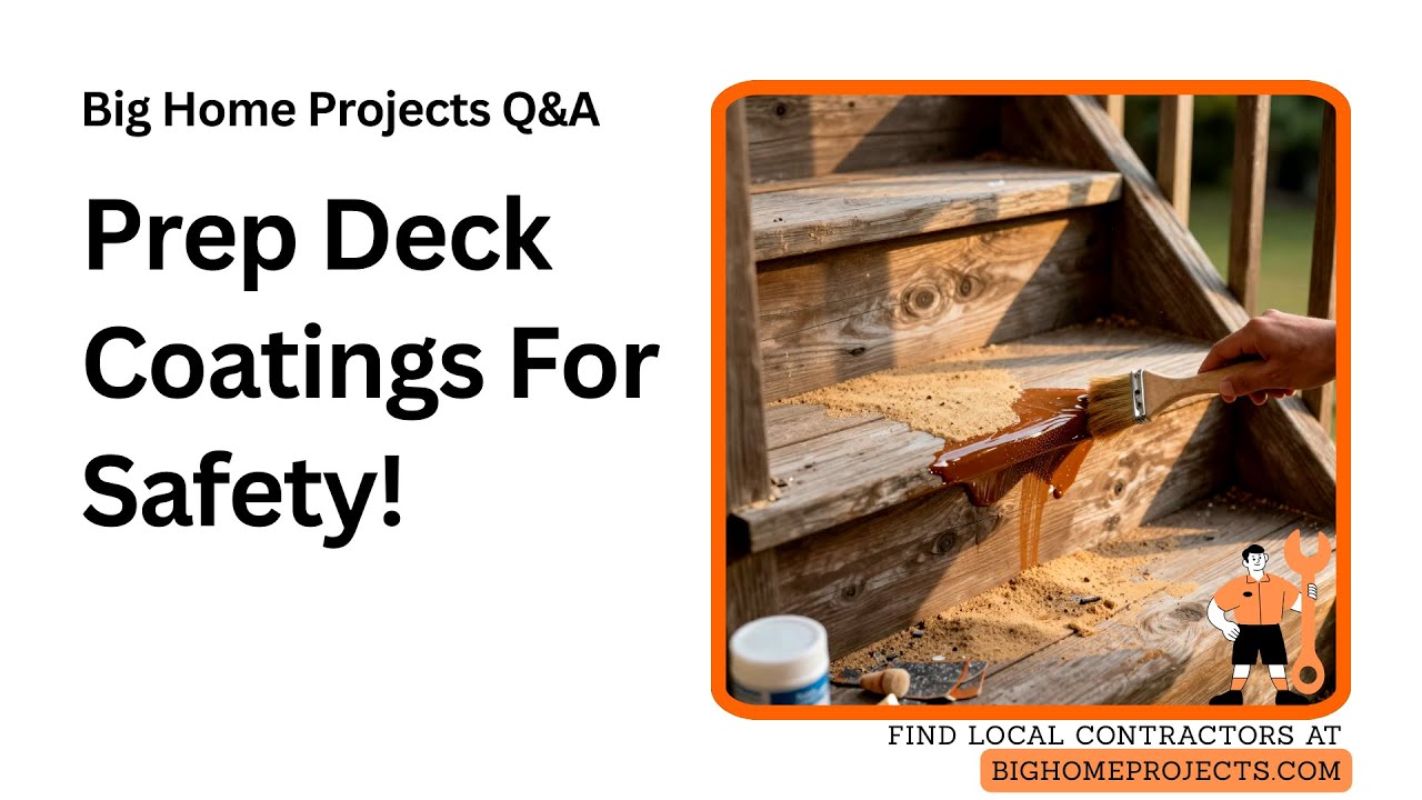 Anti-Slip Acrylic Deck Coating Prep Guide