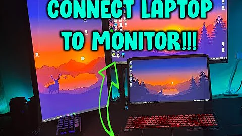 How To Connect External Monitor To A Gaming Laptop