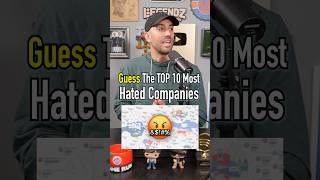 Guess The Top 10 Most HATED Companies In The World! #shorts #top10 #business #evil #company