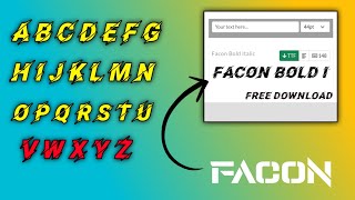 facon font kaise download kare | facon font download | facon font link  description@RAHULEDITOR10
