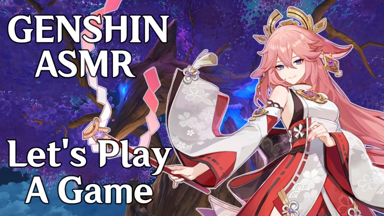 🌸 Yae Miko Toys With You Until You Fall Asleep 🌸 Genshin Impact ASMR | [Riddles, Soft Speaking]