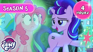 MEGA COMPILAÇÃO DA 5ª TEMPORADA😍🌈 | My Little Pony: A Amizade é Mágica | 2 HORAS