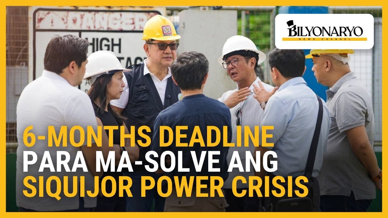 PBBM, nagtakda ng 6-buwang deadline sa power provider ng Siquijor | Agenda