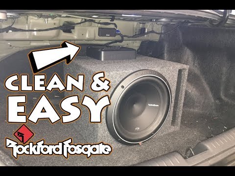 HOW TO INSTALL AN AMP TO A FACTORY RADIO | 2015 HONDA CIVIC