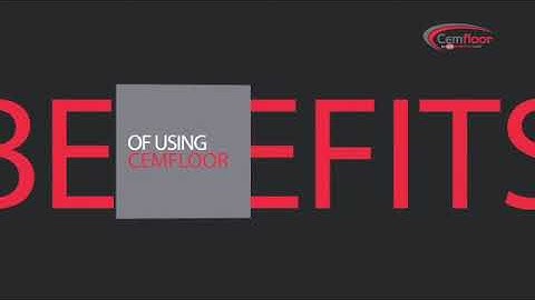 ORAN FLOW SCREED - CEMFLOOR