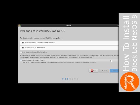 How To Install Black Lab NetOS 8