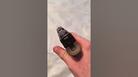 Sig Sauer P320 trigger reset