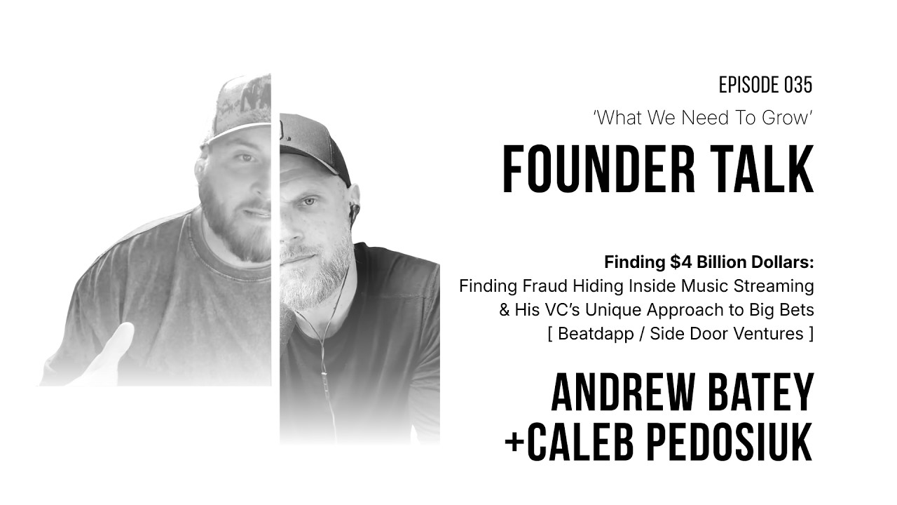 Why This VC Runs Fourteen Small Funds Instead of One Big One, What We Need to Grow episode 035 with Andrew Batey