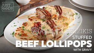 Stuffed Beef Rolls With Gravy | Akis Petretzikis