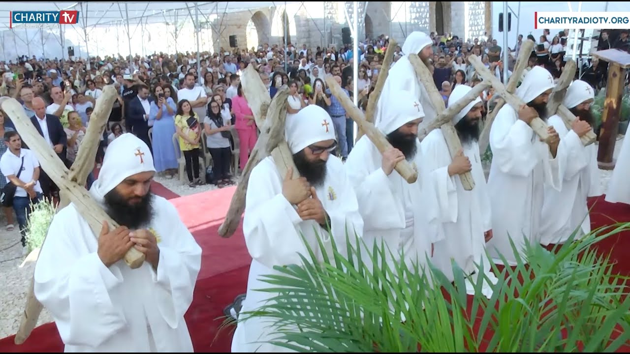 القدّاس الإلهي بمناسبة عيد الشهداء الـ٣٥٠ رهبان مار مارون - مع رتبة إبراز النذور الرهبانية المؤبّدة