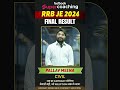 ✨Congratulations for RRB JE 2024 Final Selections #rrbjeresult #rrbje #ytshorts #shortsfeed 10