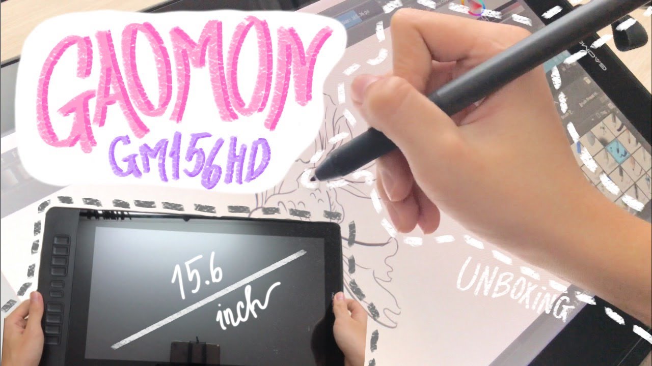✨Bảng Vẽ Màn Hình Gaomon Gm156Hd✨| Unboxing Và Review Nho Nhỏ | Unboxing  Gaomon Gm156Hd Pen Display - Youtube