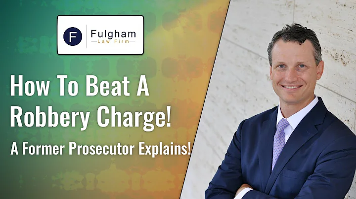 How To Beat A Robbery Charge! A Former Prosecutor Explains! (2021)