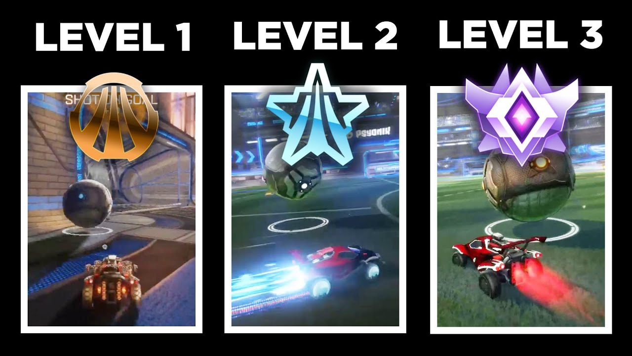 3 Levels of Rocket League (Best mechanics of 2019) YouTube