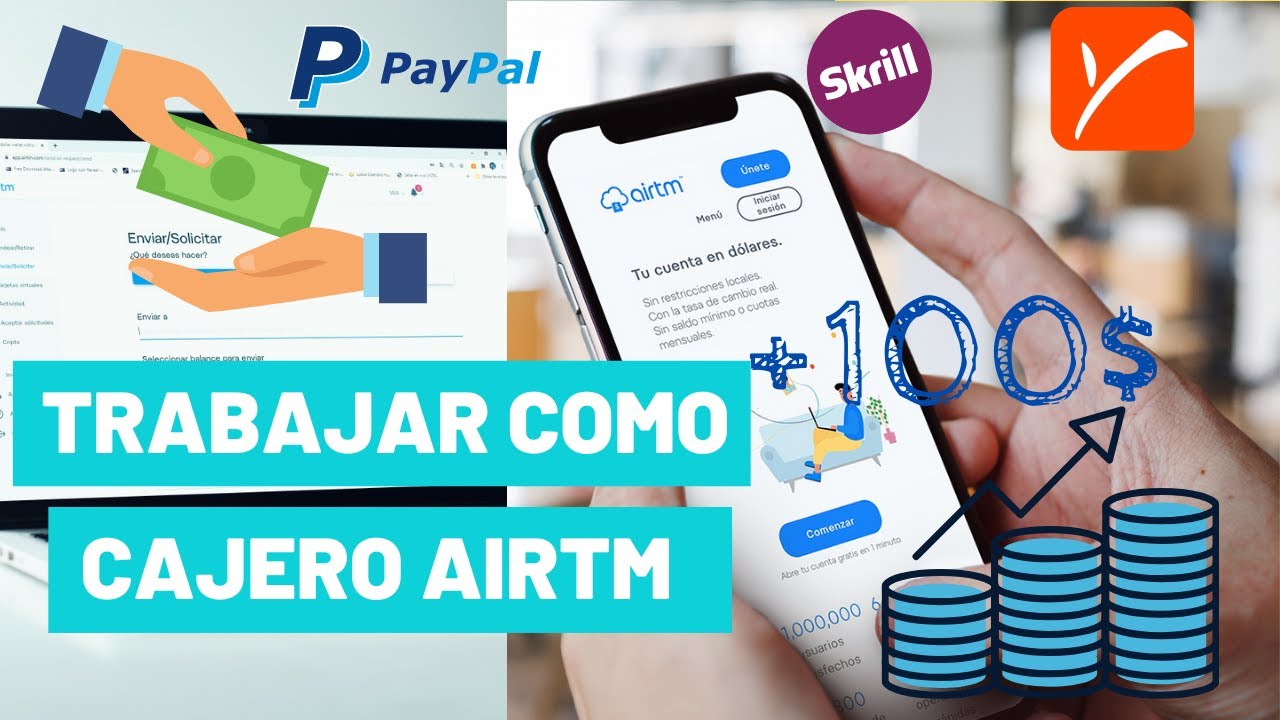 🔥Como Trabajar Como Cajero AIRTM 2021💰Ganancias De 100$ En Menos De 1  Día🤑Rentabilidad Procesadores✅