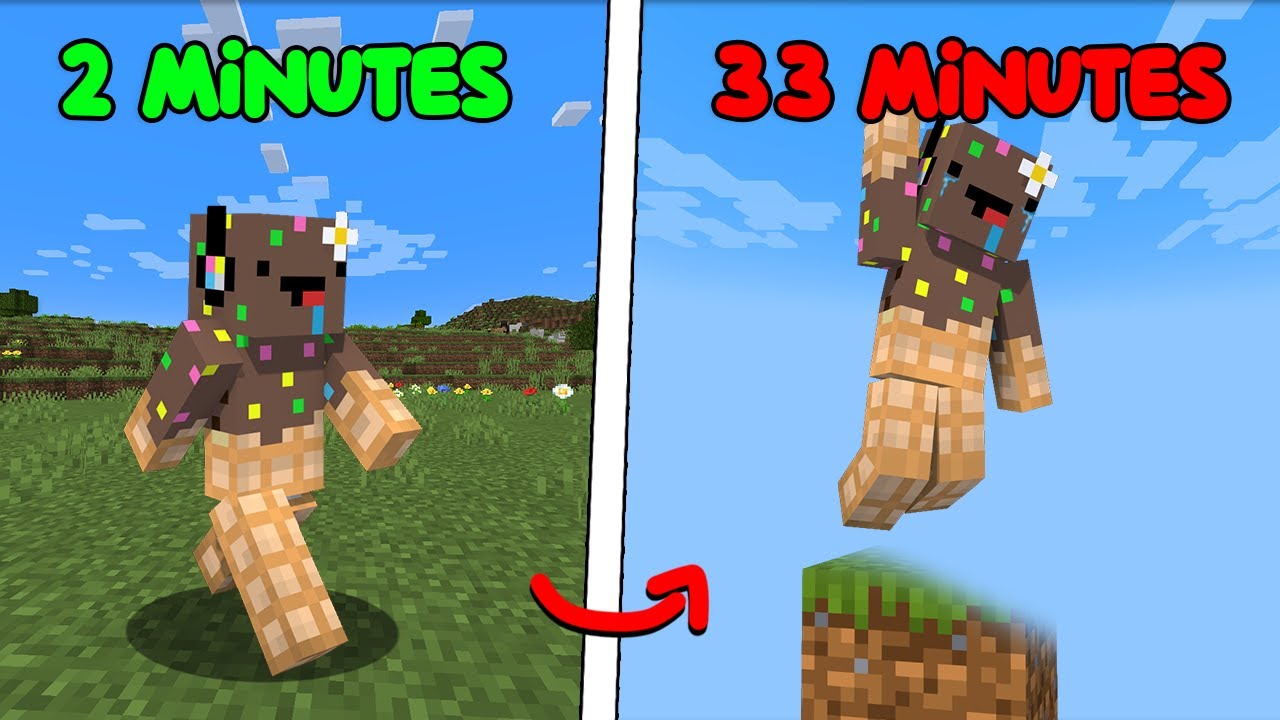 Finir Minecraft mais le monde s’auto-détruit toute les SECONDES..