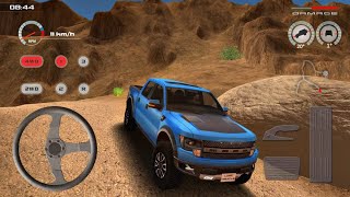 Ford Raptor 4x4 Pickup Crazy OffRoad Desert Sim - OffRoad Drive Desert 3D - Android Gameplay screenshot 3