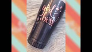 New Tumbler Blanks: How to apply a vinyl decal to a tumbler : how to get  your vinyl decals straight 