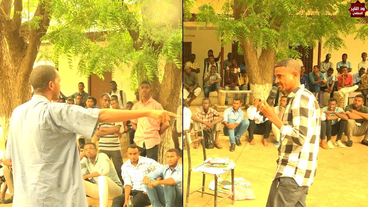 مداخلة صوفي في جامعة كوستي مع الشيخ شهاب عوض في منتدى دعوة الرسل