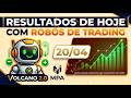🚀 RESULTADOS DIÁRIOS COM ROBÔS DE TRADING | 20/04/2026 | ROCKET PRO WALLET