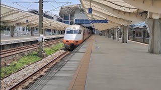 PP自強號｜115次新烏日通過｜魚尾板附送｜遇見稀有的E1064車頭